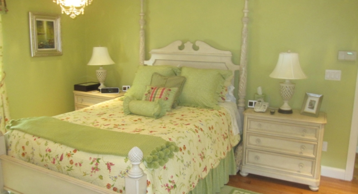 Custom interior, master bedroom, suburban homeworks